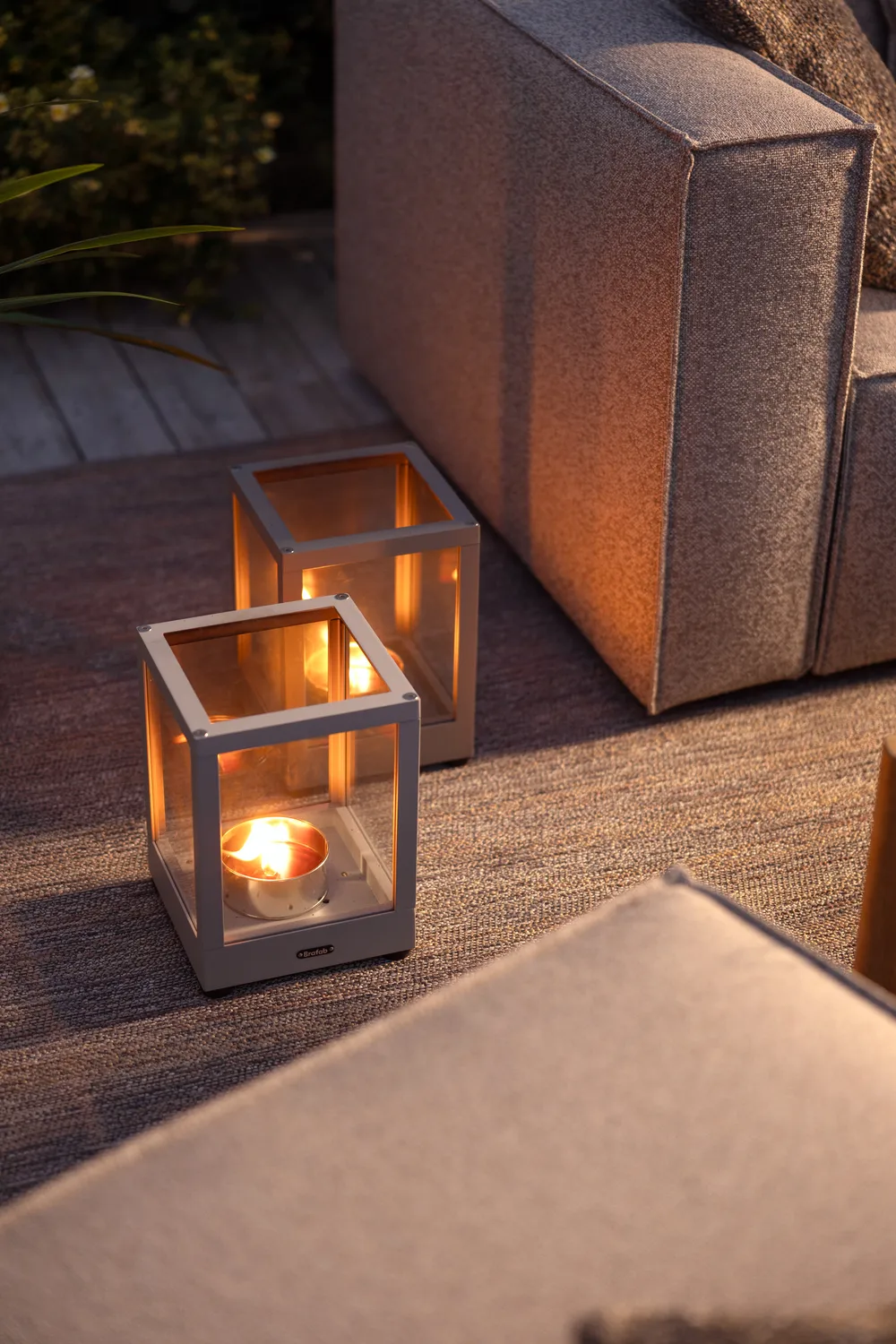 Belfort 烛台, 浅灰色, 28 cm Brafab