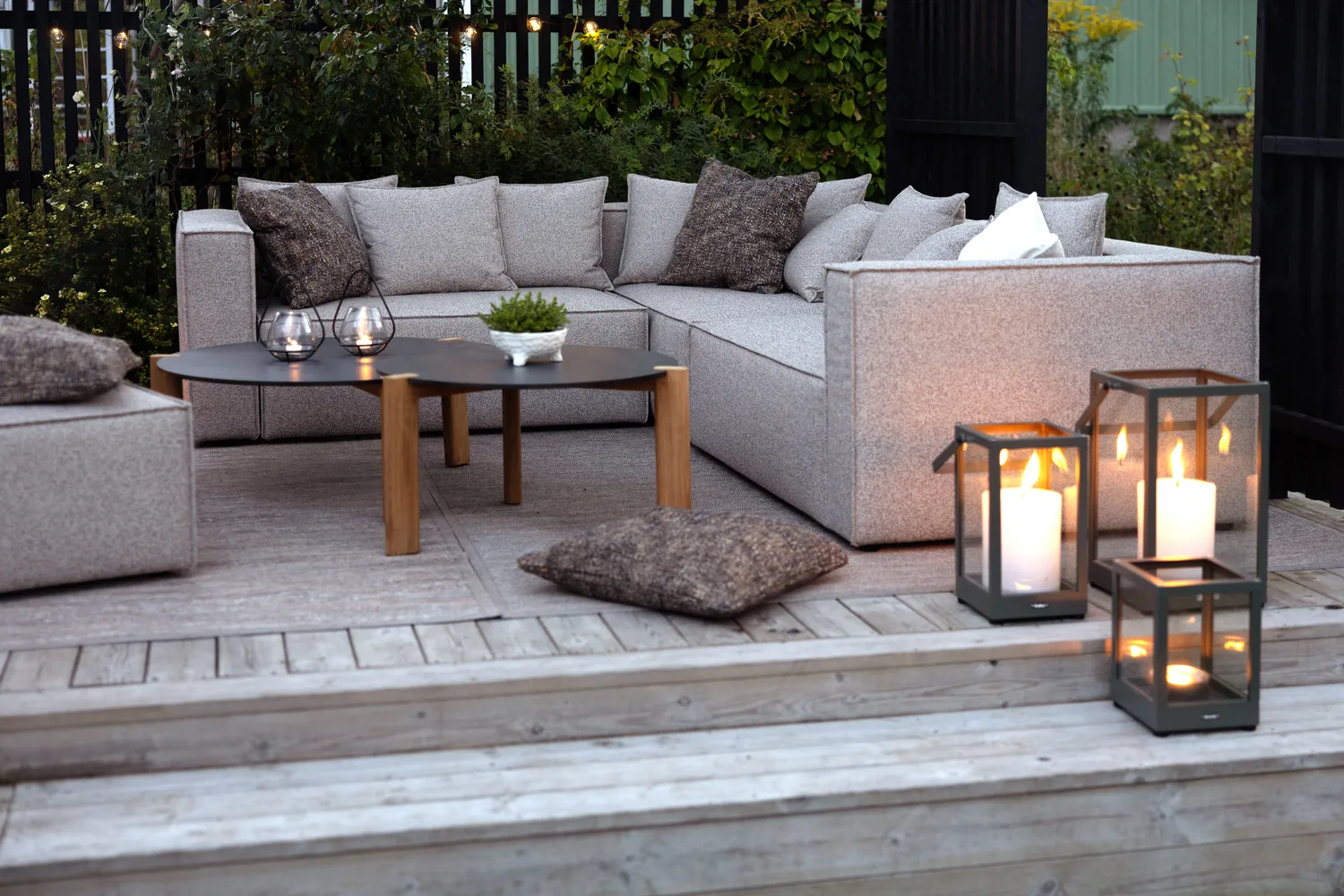 Belfort 烛台, 黑色, 28 cm Brafab