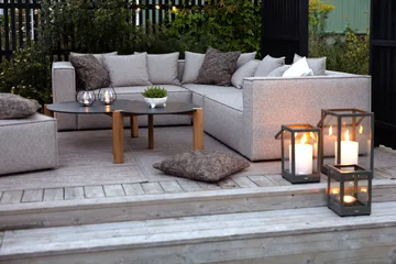 Belfort 烛台 - 黑色, 28 cm - Brafab