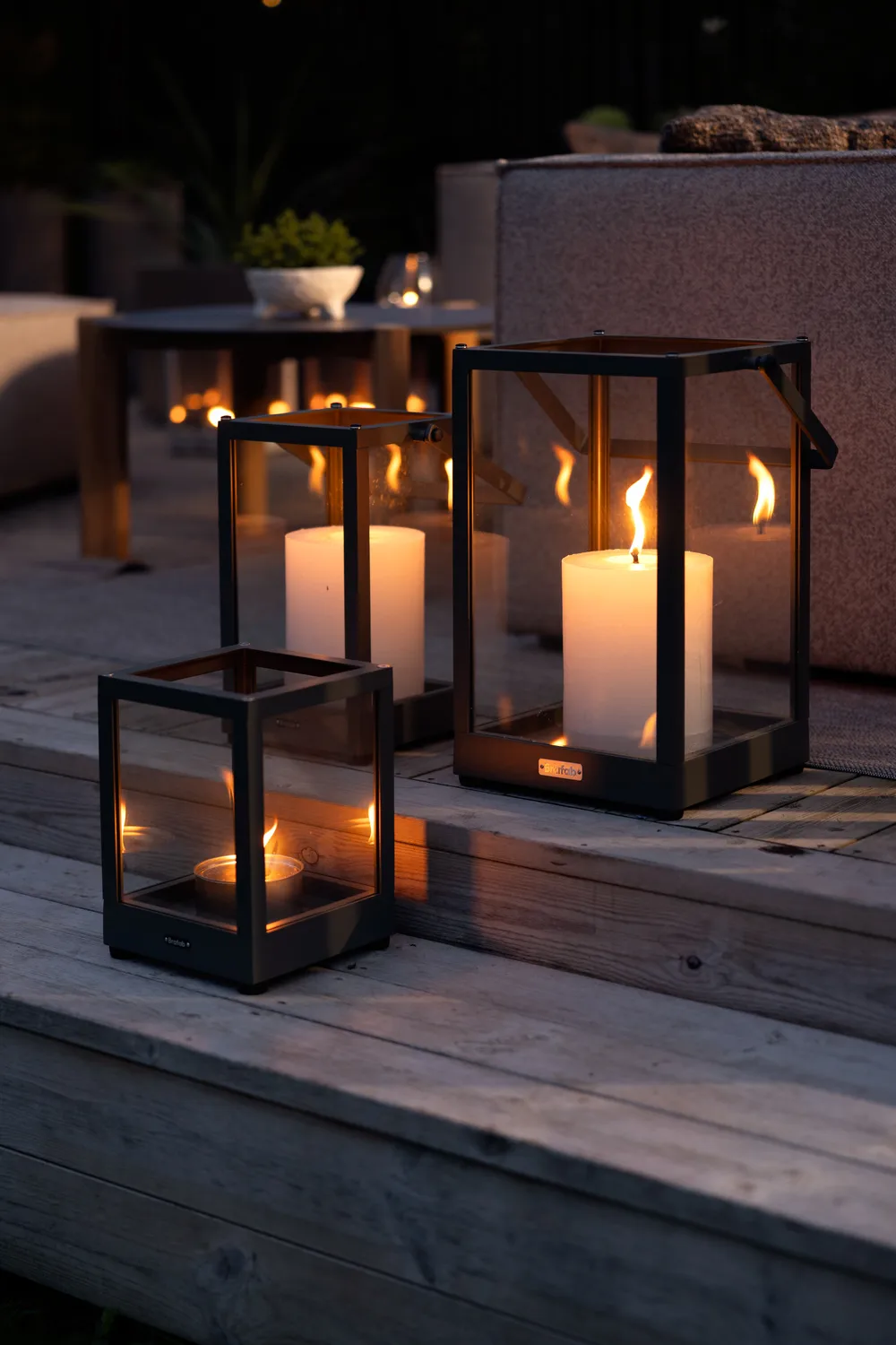 Belfort 烛台, 黑色, 28 cm Brafab