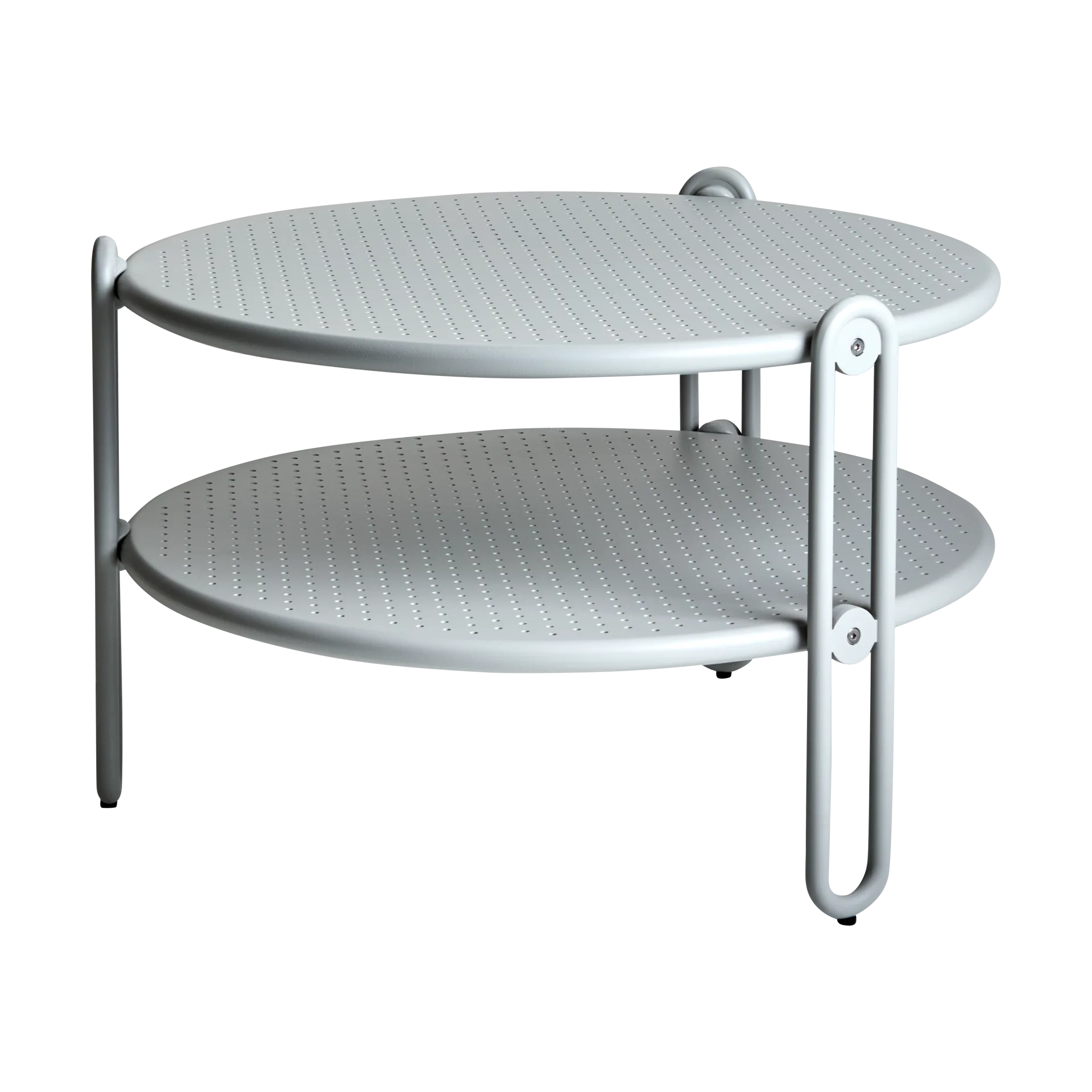 Blixt 咖啡桌, 浅灰色_Ø65cm Brafab