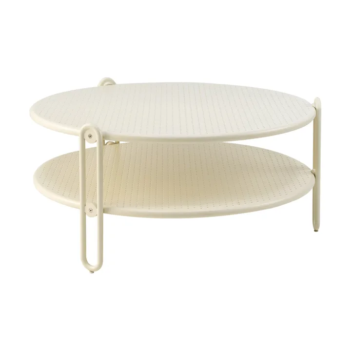 Blixt 咖啡桌 - 珍珠白_Ø85cm - Brafab