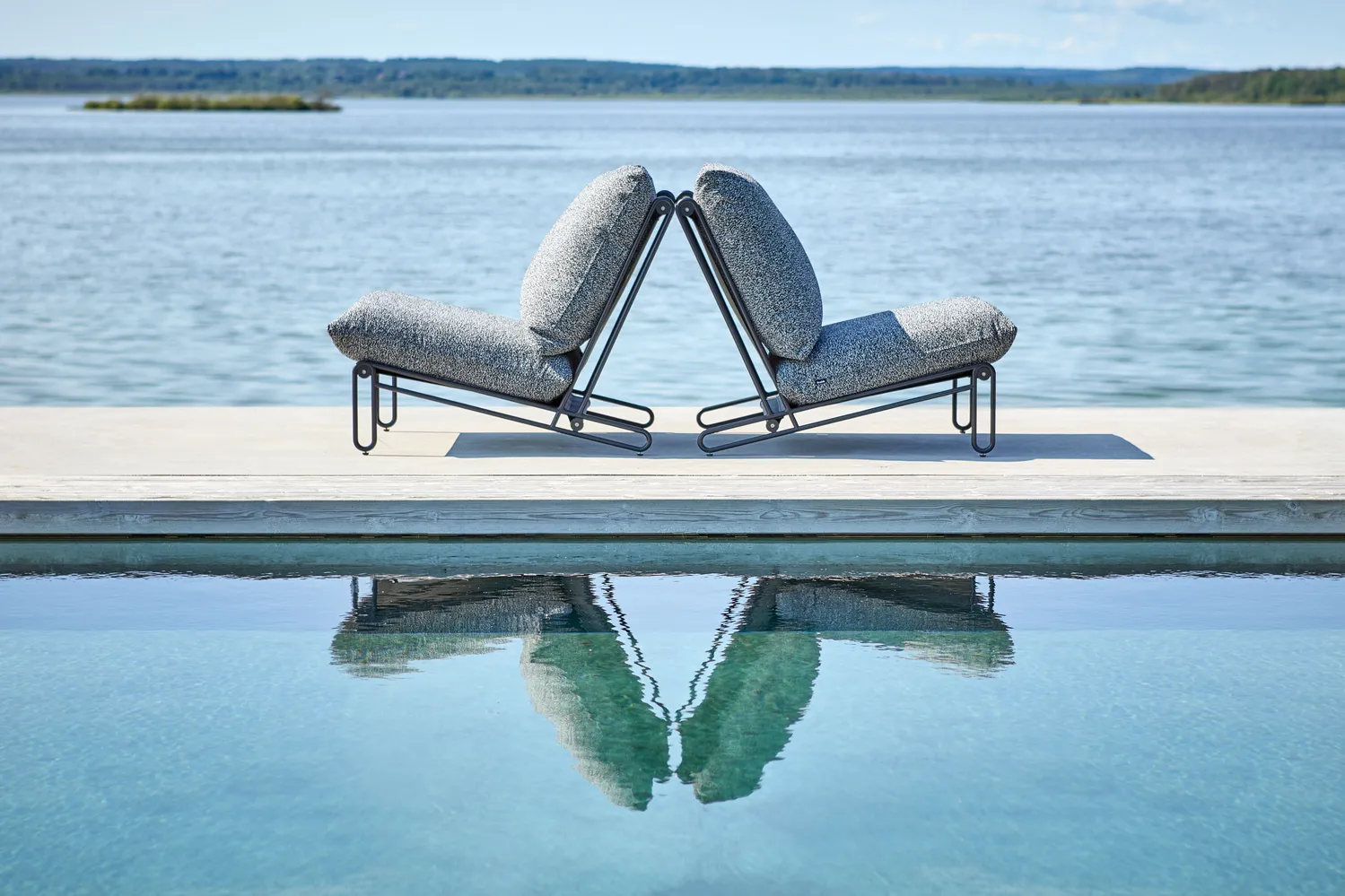 Blixt lounge 扶手椅, 黑色-teddy ant Brafab