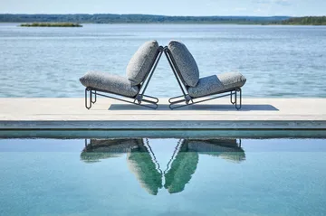 Blixt lounge 扶手椅 - 黑色-teddy ant - Brafab