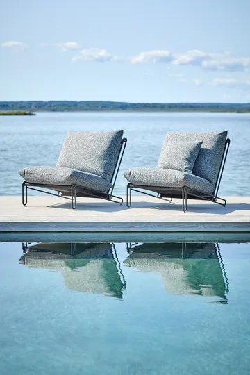 Blixt lounge 扶手椅 - 黑色-teddy ant - Brafab