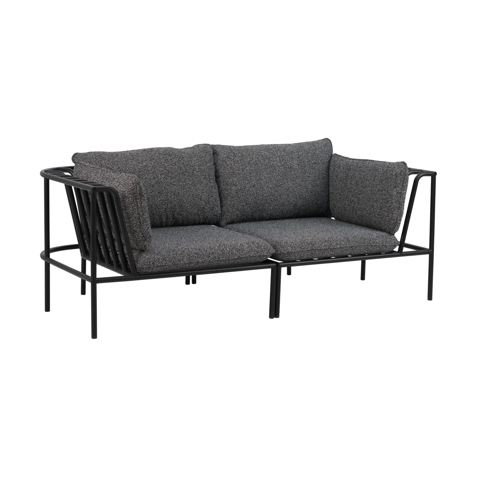 Collier sofa module, 黑色-teddy ant, corner Brafab