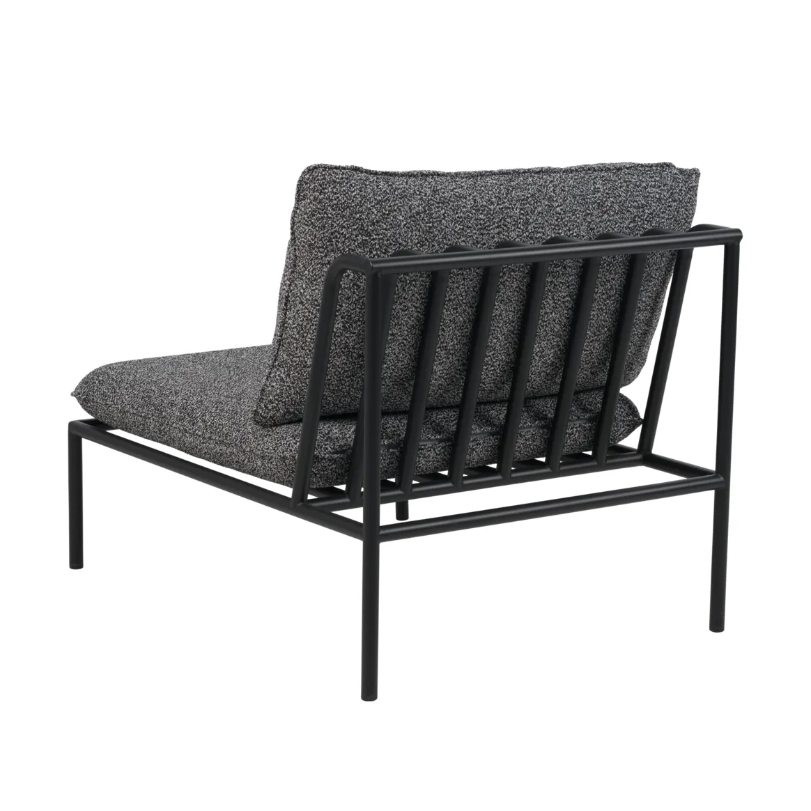 Collier sofa module, 黑色-teddy ant, middle section Brafab