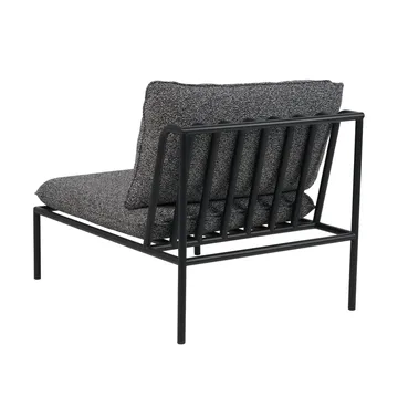 Collier sofa module - 黑色-teddy ant, middle section - Brafab