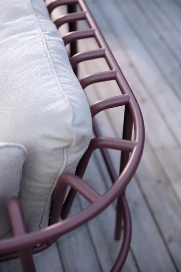 Collier sofa module - Zin 红色-teddy 米色, corner - Brafab