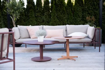 Collier sofa module - Zin 红色-teddy 米色, corner - Brafab