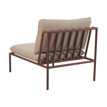 Collier sofa module - Zin 红色-teddy 米色, middle section - Brafab