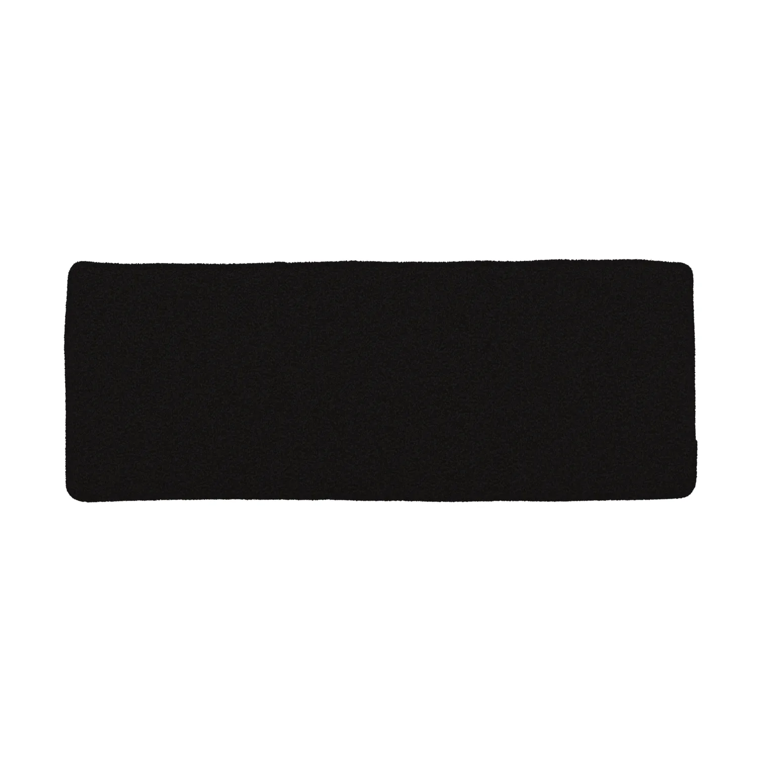 Frisk 座垫, Teddy 黑色, 37x102 cm Brafab
