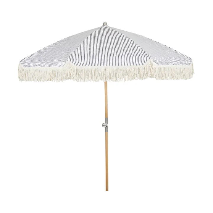 Gatsby parasol - 灰色 stripe, Ø185 cm - Brafab
