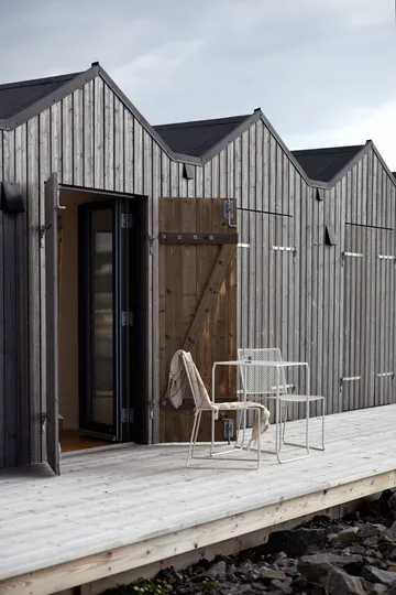 Haru café 桌子 - 珍珠 白色, 54x61 cm - Brafab