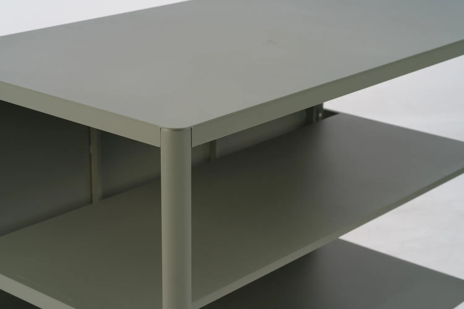 Kelia outdoor kitchen 长椅 with shelves, Nordic 绿色, 121x91x64 cm Brafab