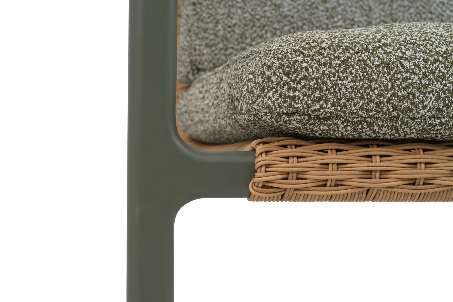 Motty 扶手椅, Nordic 绿色-teddy verde Brafab