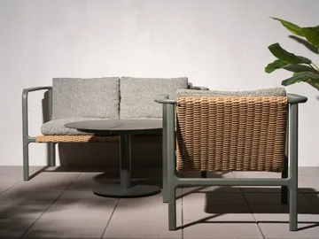 Motty sofa - Nordic 绿色-teddy verde, 2-seater - Brafab