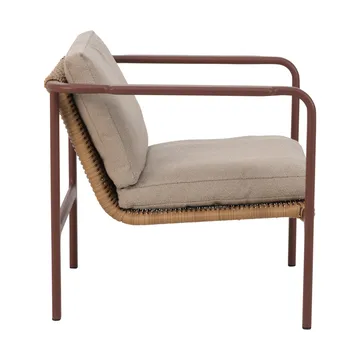 Motty 扶手椅 - Zin 红色-teddy 米色 - Brafab