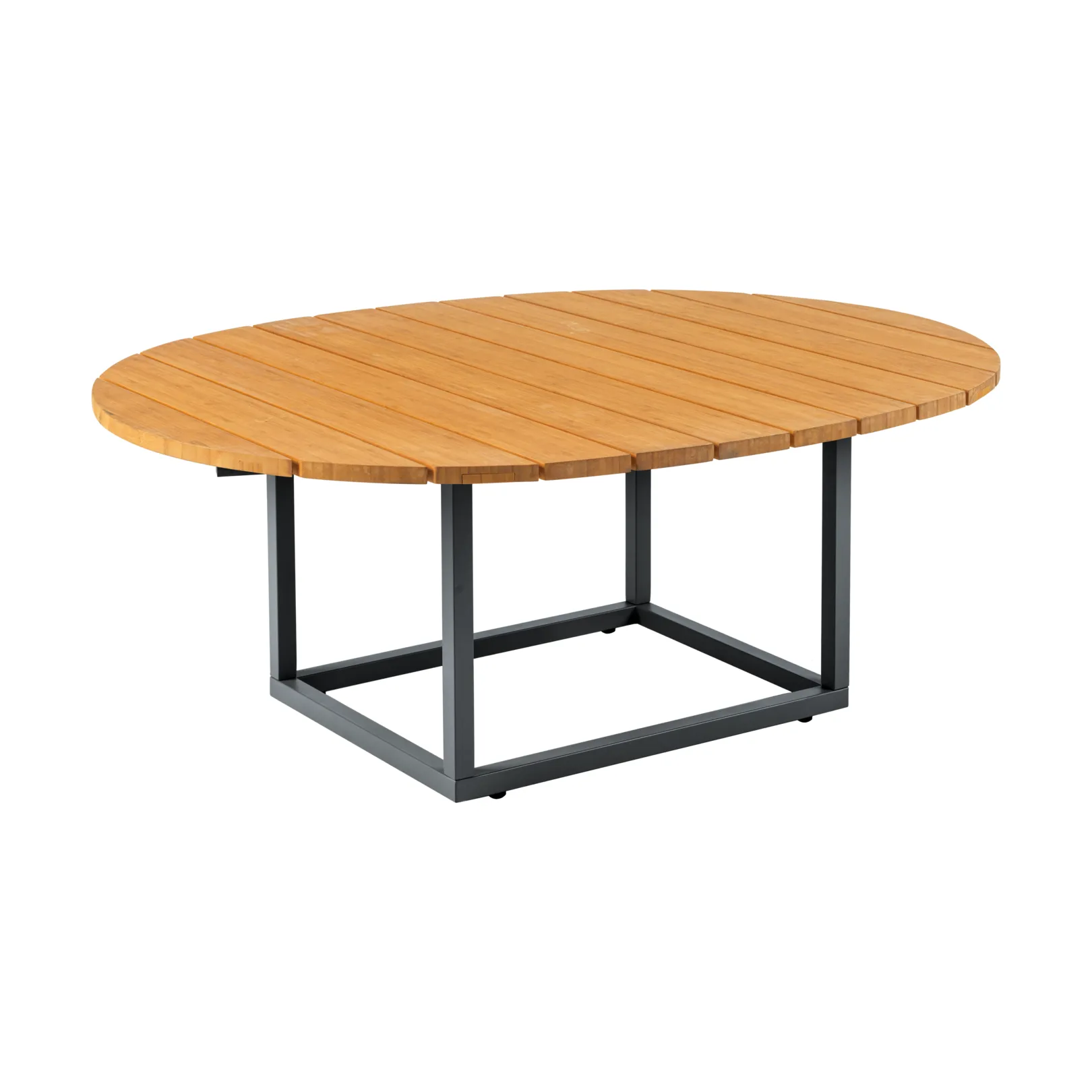 Olive 咖啡桌, Anthracite-bamboo, 110x80 cm Brafab