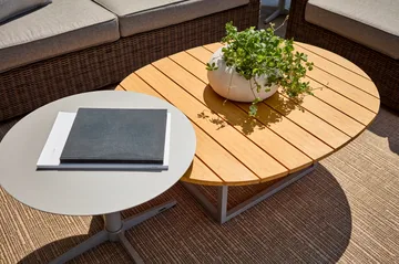 Olive 咖啡桌 - 卡其色-bamboo, 110x80 cm - Brafab