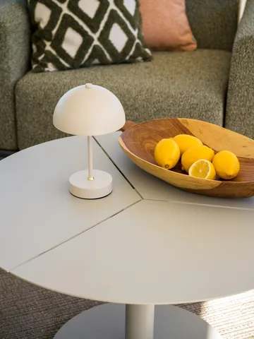 Peace 咖啡桌 - 浅灰色, Ø80x46 cm - Brafab