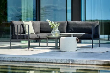 Peace 咖啡桌 - Nordic 绿色, Ø80x40 cm - Brafab