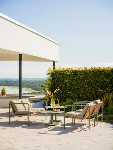 Peace 咖啡桌 - Nordic 绿色, Ø80x46 cm - Brafab