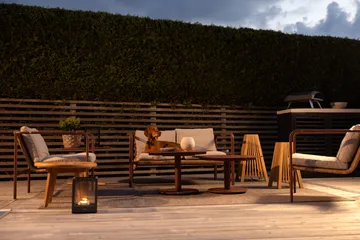 Peace 咖啡桌 - Zin 红色, Ø80x40 cm - Brafab