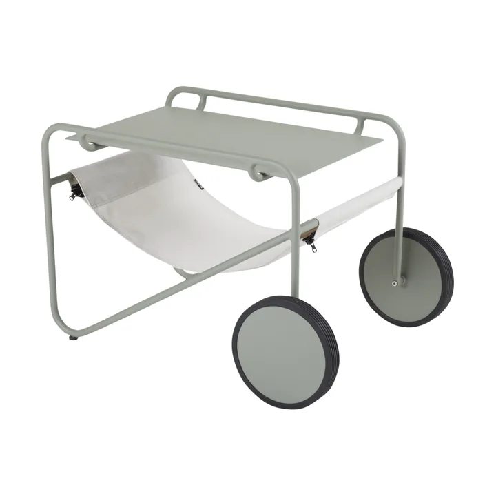 Poul 桌子 小边桌 - Dusty 绿色-米白色, 72x44 cm - Brafab