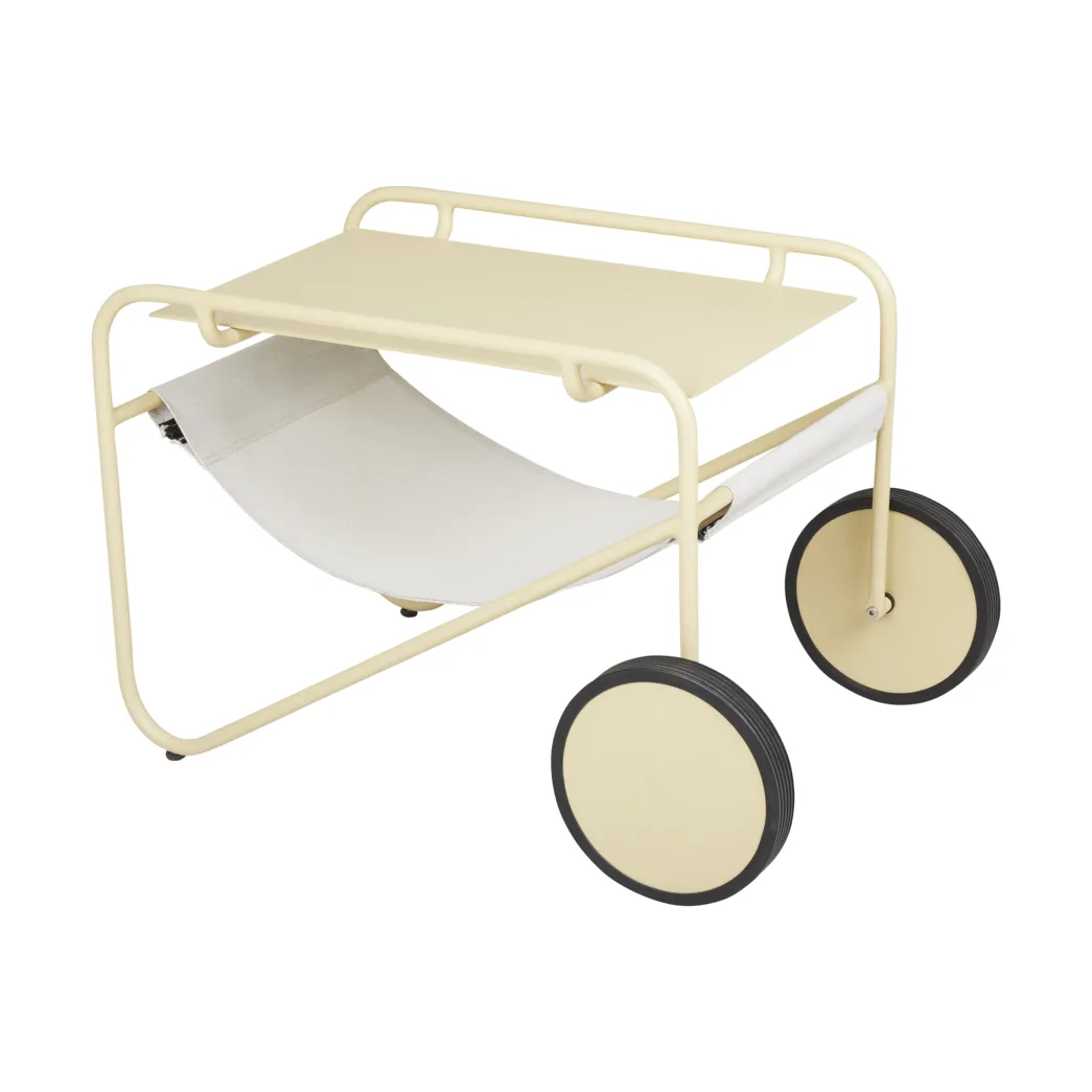 Poul 桌子 小边桌, Lemon-米白色, 72x44 cm Brafab