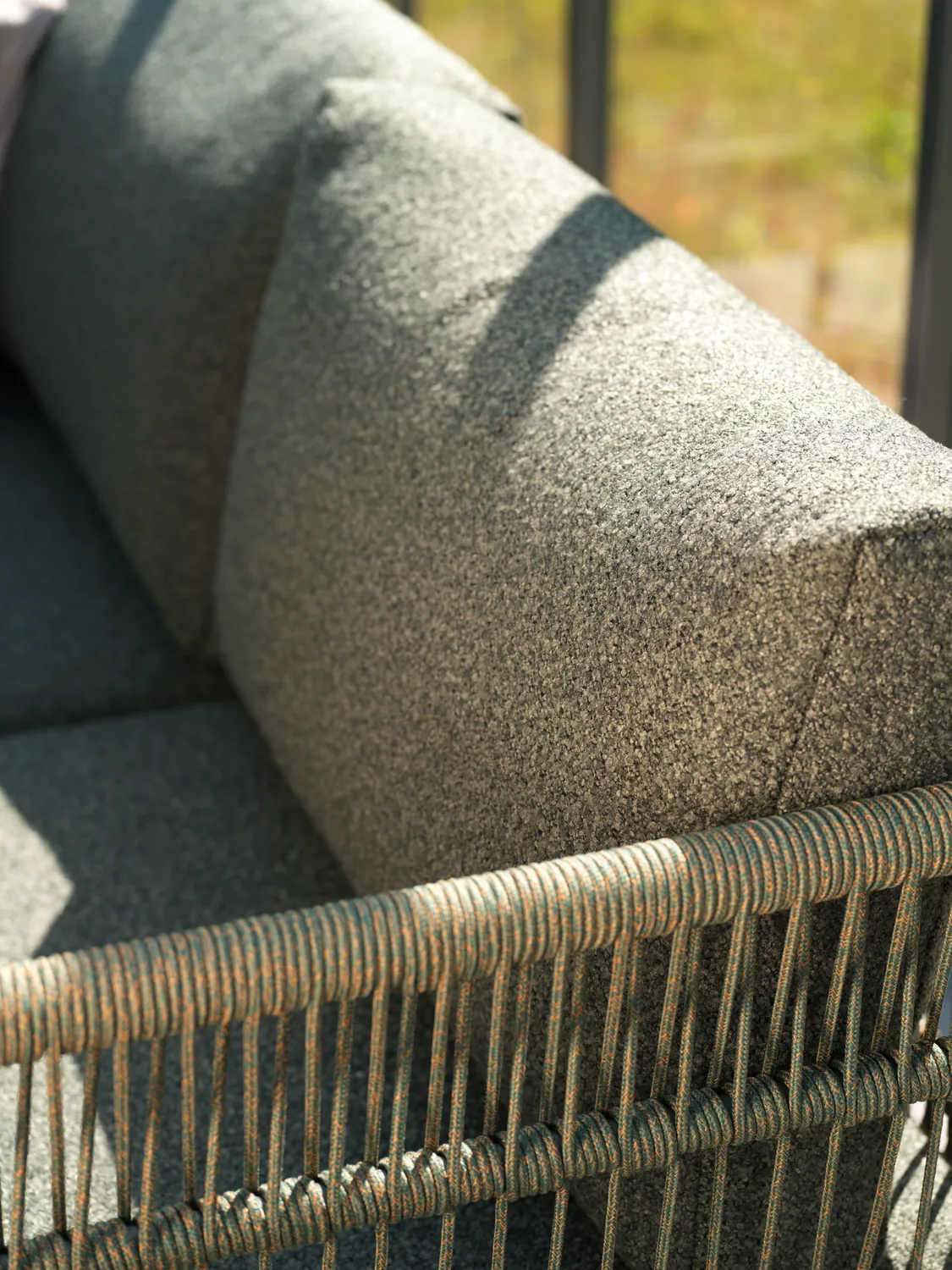 Reno sofa module, Nordic 绿色-raw avocado, middle unit Brafab