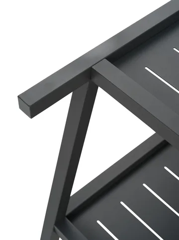 Samvaro 可移动收纳边桌 86x49x69 cm - Anthracite - Brafab