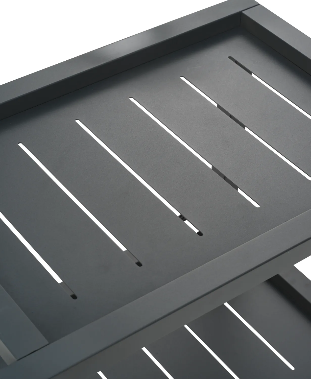 Samvaro 可移动收纳边桌 86x49x69 cm, Anthracite Brafab