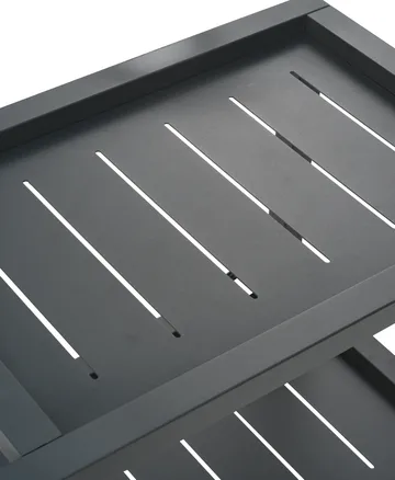 Samvaro 可移动收纳边桌 86x49x69 cm - Anthracite - Brafab