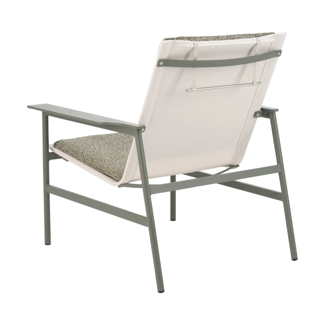 Soro lounge 扶手椅, Nordic 绿色-teddy verde Brafab