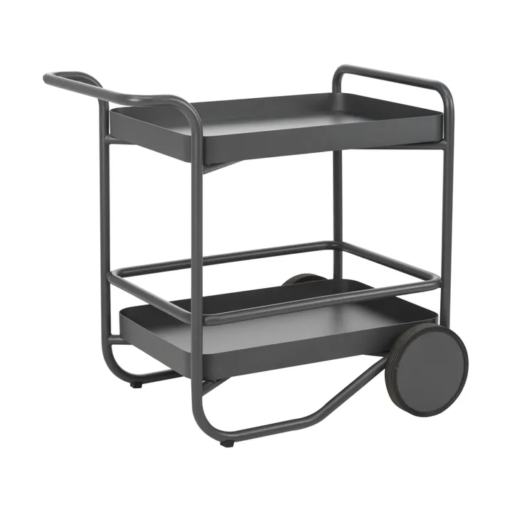 Trolley serving cart 88x59 cm - Anthracite - Brafab