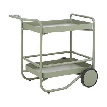 Trolley serving cart 88x59 cm - Dusty 绿色 - Brafab