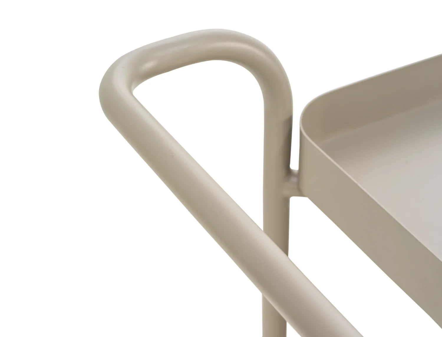 Trolley serving cart 88x59 cm, 卡其色 Brafab