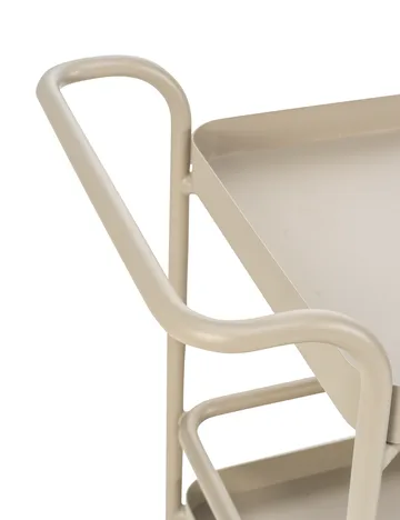 Trolley serving cart 88x59 cm - 卡其色 - Brafab