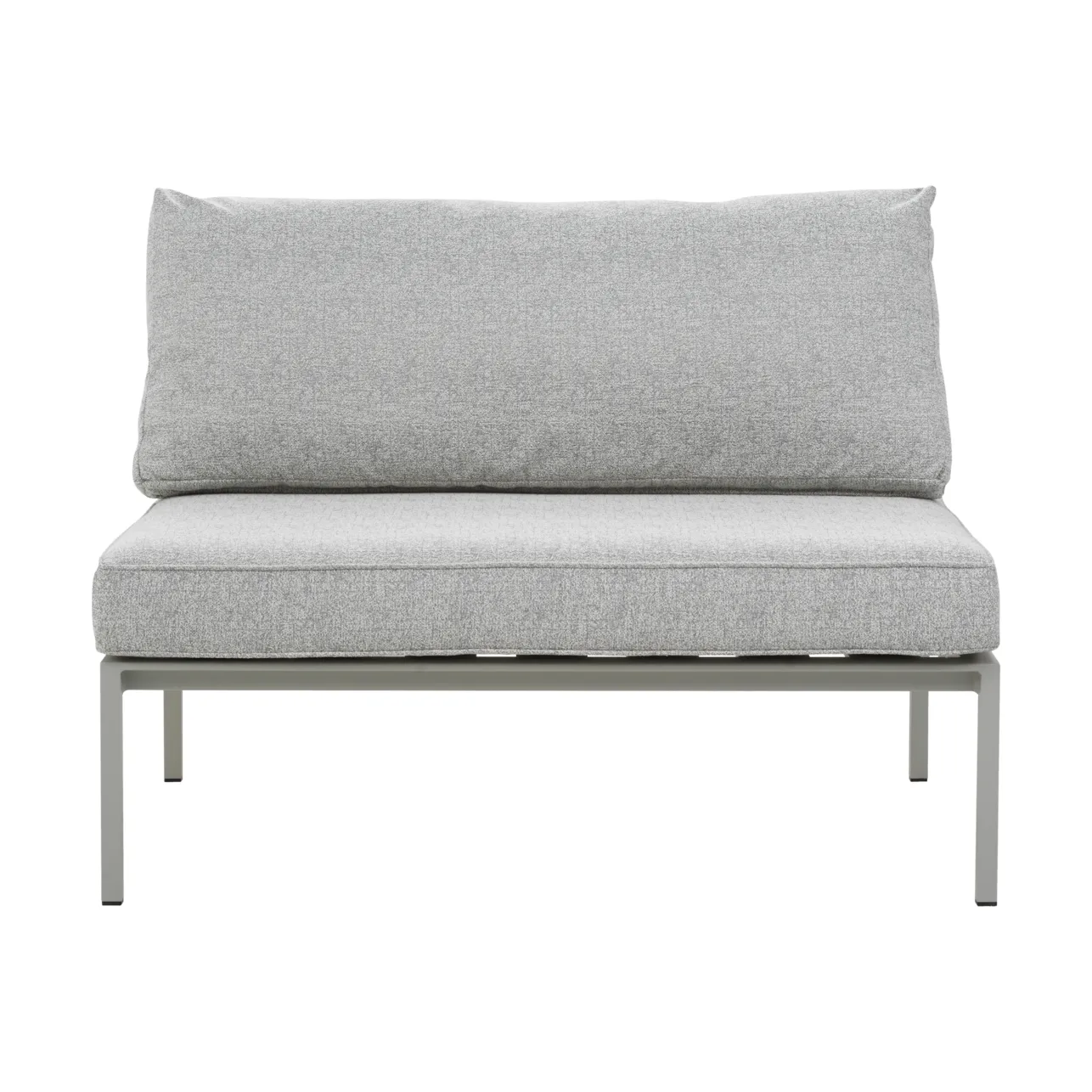 Upper modular sofa, 浅灰色-digi 灰色, middle section Brafab
