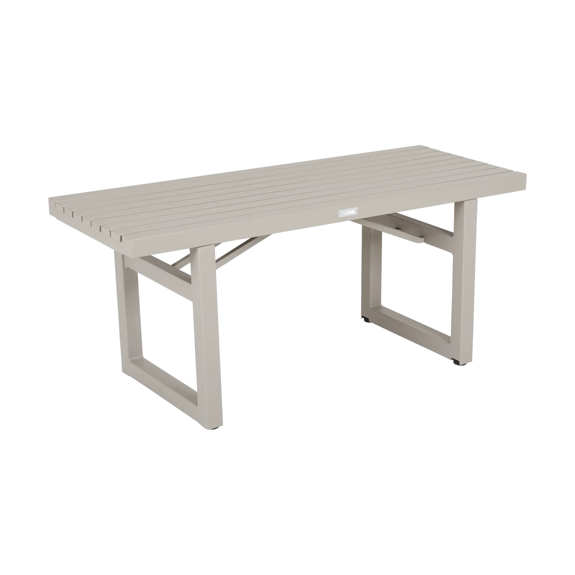 Vevi bench, 卡其色 105 cm Brafab
