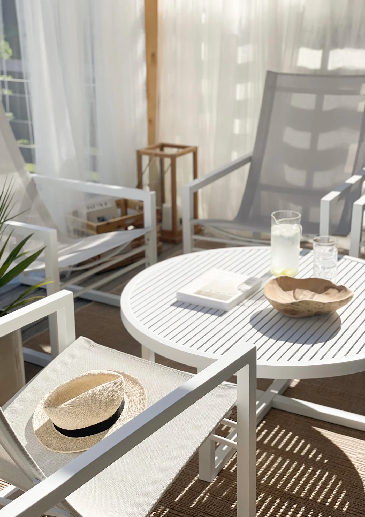 Vevi 咖啡桌, 白色 Brafab