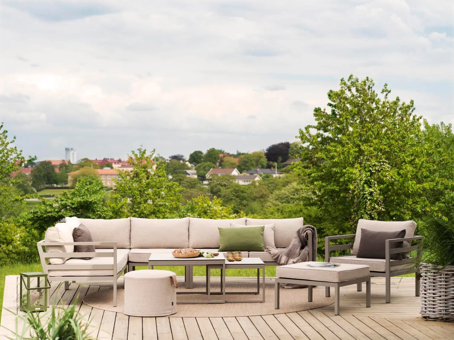 Weldon sofa module, 卡其色-沙色, middle section Brafab