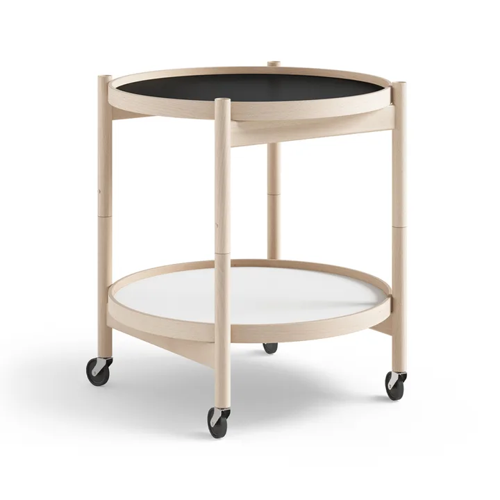 Bølling Tray Table 50型 - 基础色_未处理山毛榉底座 - Brdr. Krüger