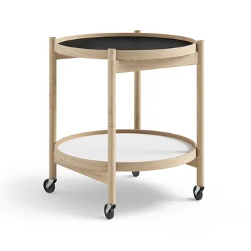 Bølling Tray Table 50型 - 基础色_未处理橡木底座 - Brdr. Krüger