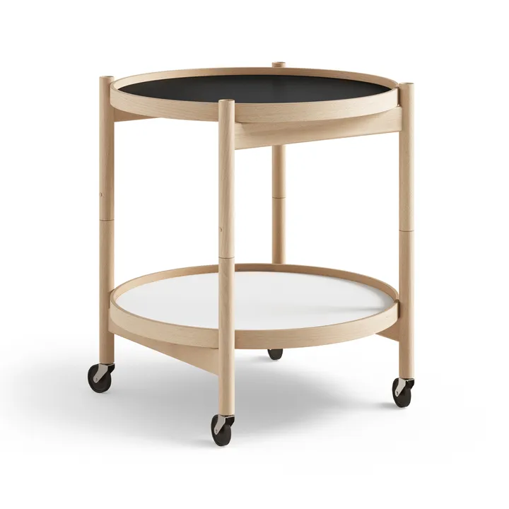 Bølling Tray Table 50型 - 基础色_油面山毛榉底座 - Brdr. Krüger