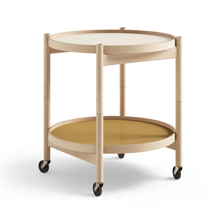 Bølling Tray Table 50型 - 阳光色_油面山毛榉底座 - Brdr. Krüger