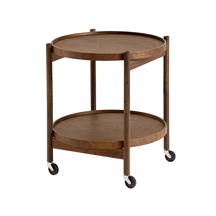 Bølling Tray Table 50型 - 烟熏橡木色_烟熏油面橡木支架 - Brdr. Krüger
