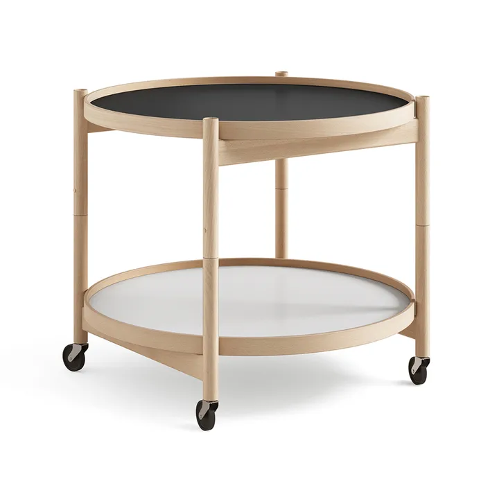 Bølling Tray Table 60型 - 底座_上油榉木支架 - Brdr. Krüger