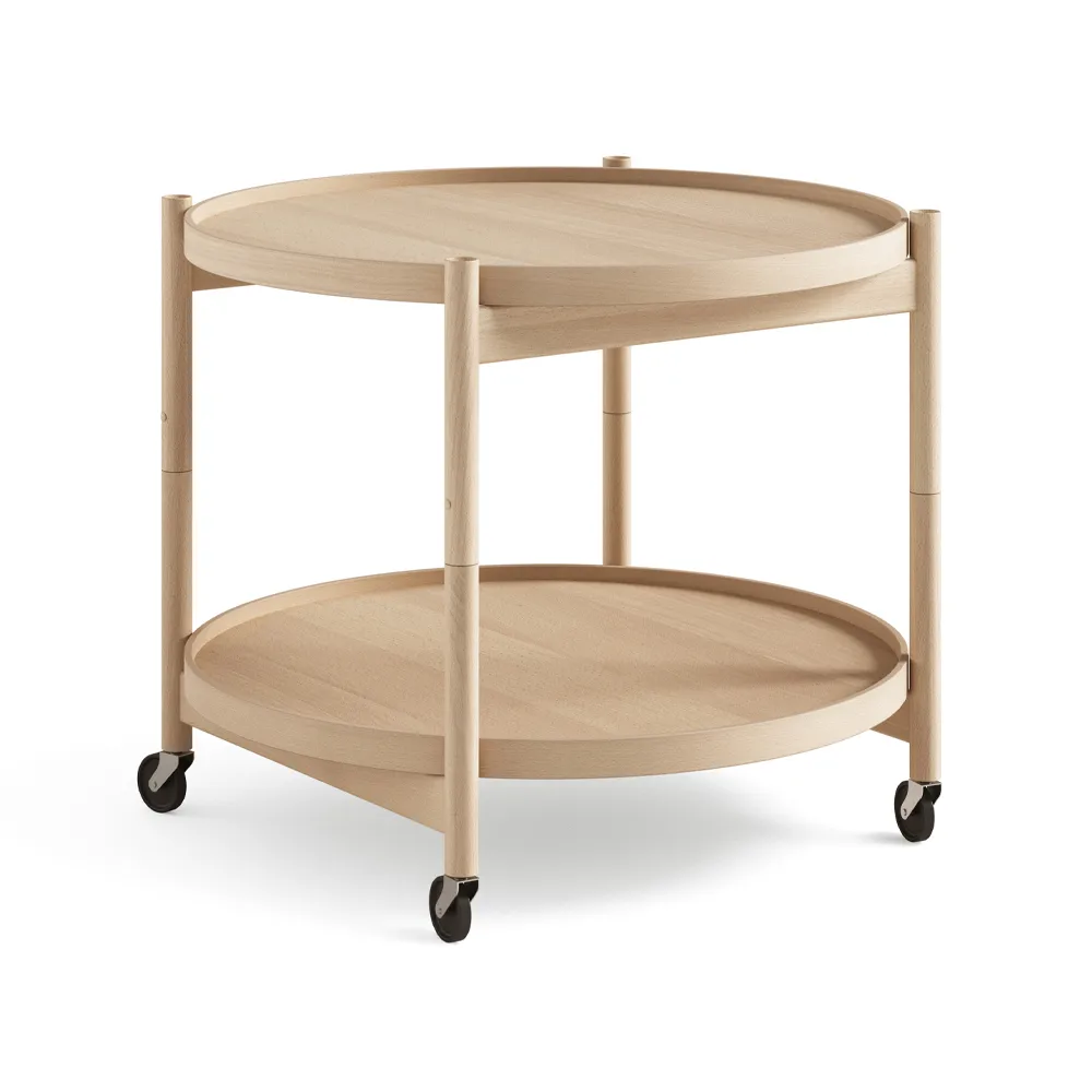 Bølling Tray Table 60型, 上油榉木_上油榉木支架 Brdr. Krüger